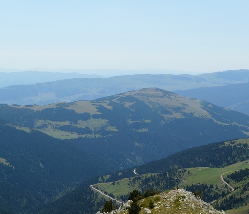 Puig de les Agudes des de Vilallonga de Ter